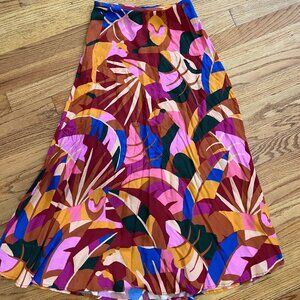 Anthropologie FARM Rio lion skirt (XXS)